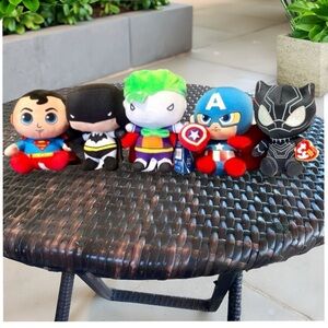 Marvel DC Comics Plush Superhero’s / Villain Characters